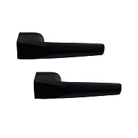 Ручки на розетте FIMET Ultima 1502 (239) NM матовый черный